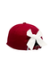Red Football Bow Baseball Hat (Baby/Toddler, Youth)