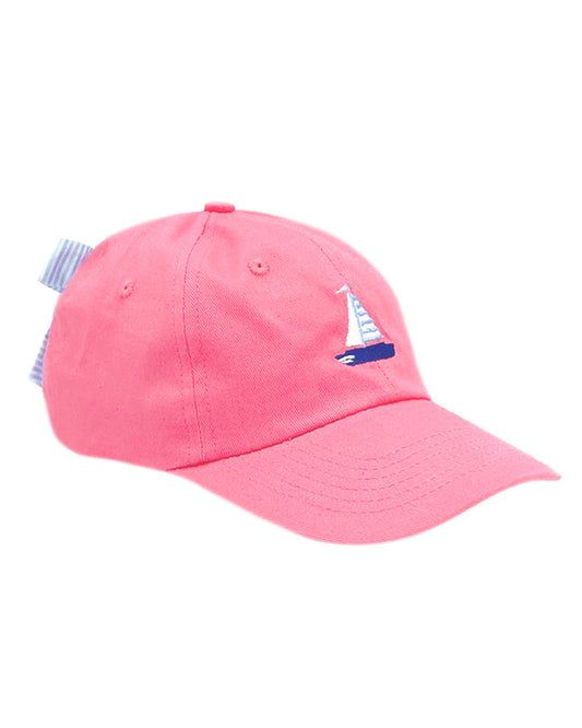 Sailboat Bow Baseball Hat (Girls)