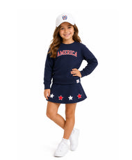 USA Soccer Bow Baseball Hat