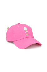 Tee Time Bow Baseball Hat