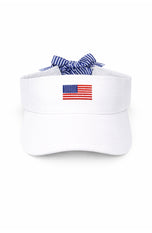 American Flag Bow Visor (Youth, Junior, Adult)