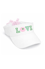 LOVE Tennis Bow Visor