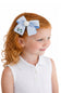 Golf Ball Seersucker Hair Bow