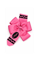 Crayon Back-to-School Hair Bow