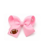 Football Hair Bow