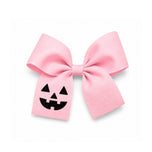 Jack-O-Lantern Hair Bow