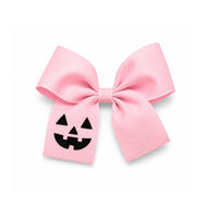 Jack-O-Lantern Hair Bow