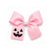 Jack-O-Lantern Hair Bow