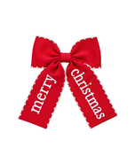 Merry Christmas Hair Bow