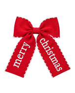 Merry Christmas Hair Bow