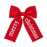 Merry Christmas Hair Bow