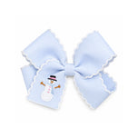 Snowman Hair Bow