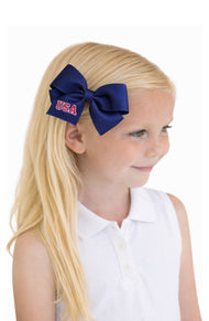 USA Hair Bow