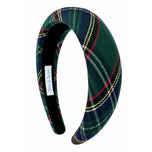 Plaid Puff Headband