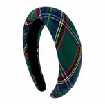 Plaid Puff Headband