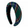 Plaid Puff Headband