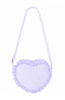Seersucker Heart Purse
