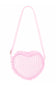 Seersucker Heart Purse