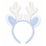 Seersucker Reindeer Headband