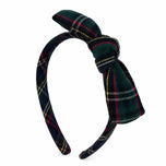 Plaid Bow Headband