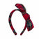 Plaid Bow Headband
