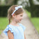 Seersucker Bow Headband