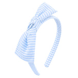 Seersucker Bow Headband