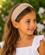 Seaside Waves Headband in Natural