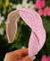 Seaside Waves Headband in Pink