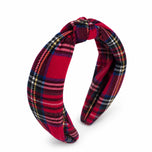 Plaid Knot Headband