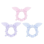 Seersucker Bow Scrunchie