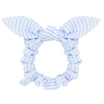 Seersucker Bow Scrunchie
