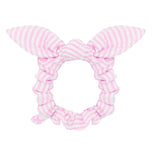 Seersucker Bow Scrunchie