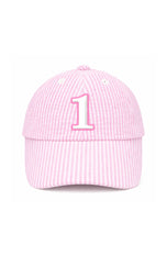 Birthday Milestone Bow Baseball Hats