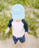 Customizable Baseball Hat in Blue (Baby/Toddler) - Dropship