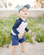 Customizable Baseball Hat in Blue (Baby/Toddler) - Dropship
