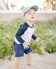 Customizable Baseball Hat in Blue (Baby/Toddler) - Dropship