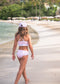 Bow Baseball Hat in Lilly Lavender (Girls)