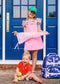 Back-to-School Bow Baseball Hat (Girls)