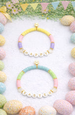 Happy Easter Bracelet Set