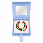 Christmas Hearts Bracelet Gift Set