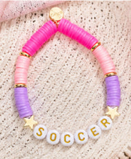 Girls Soccer Bracelet