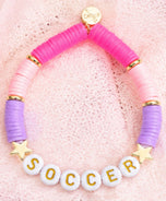 Girls Soccer Bracelet