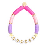 Girls Soccer Bracelet