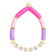 Girls Soccer Bracelet