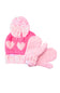 Hearts Bobble Hat