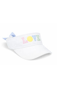 LOVE Tennis Bow Visor