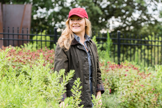 Customizable Bow Baseball Hat in Ruby Red (Women)