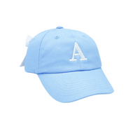 Customizable Bow Baseball Hat in Blue (Youth)