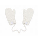 Classic Knit Mittens - Ivory